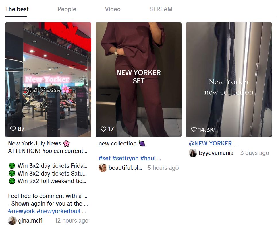 New Yorker TikTok